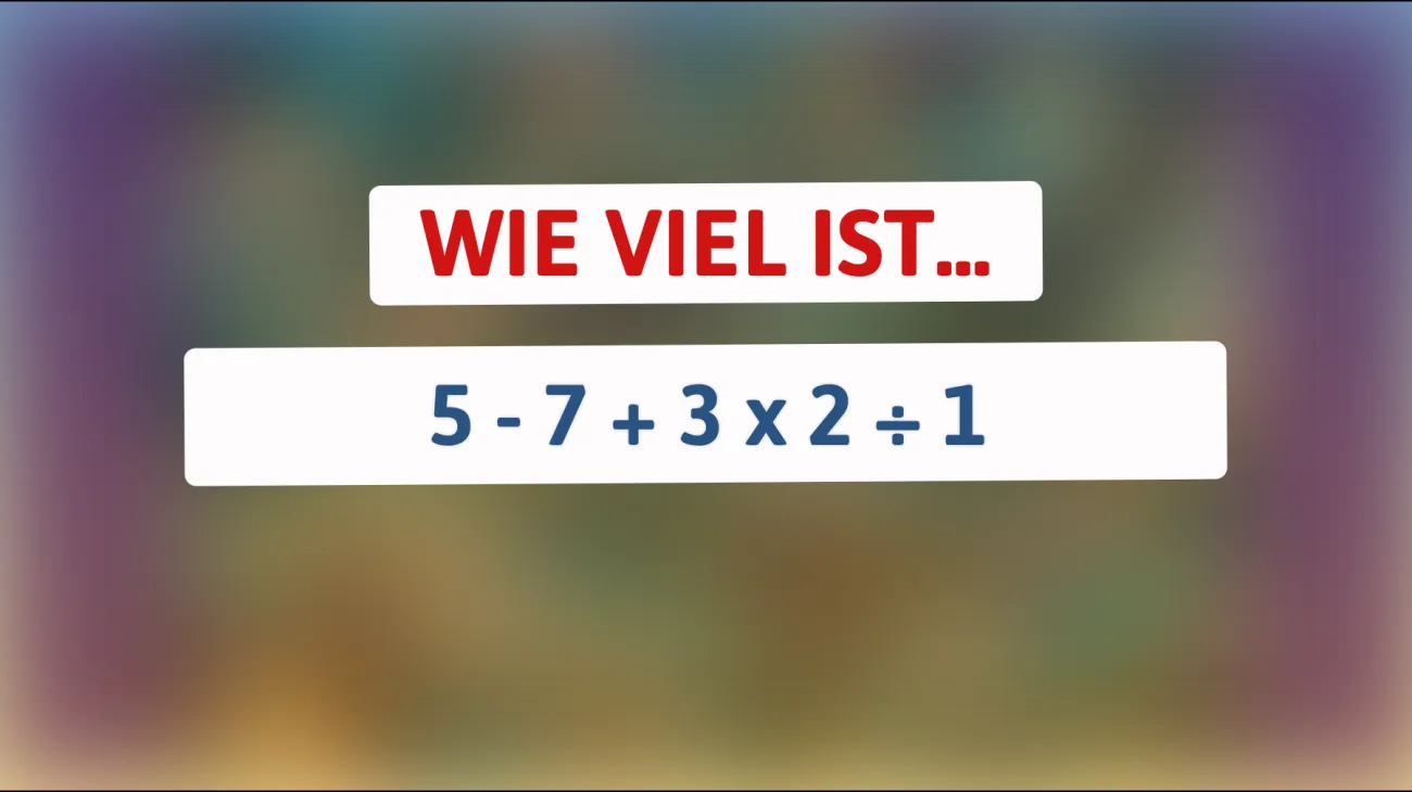 Nur 1% der Menschen können dieses mathematische Rätsel lösen – bist du klug genug, das Geheimnis zu knacken?"