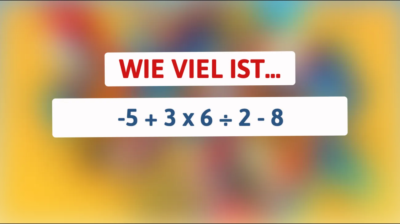 Nur 1% können es: Löst du das mathematische Rätsel, das dein Gehirn zum Rauchen bringt?"