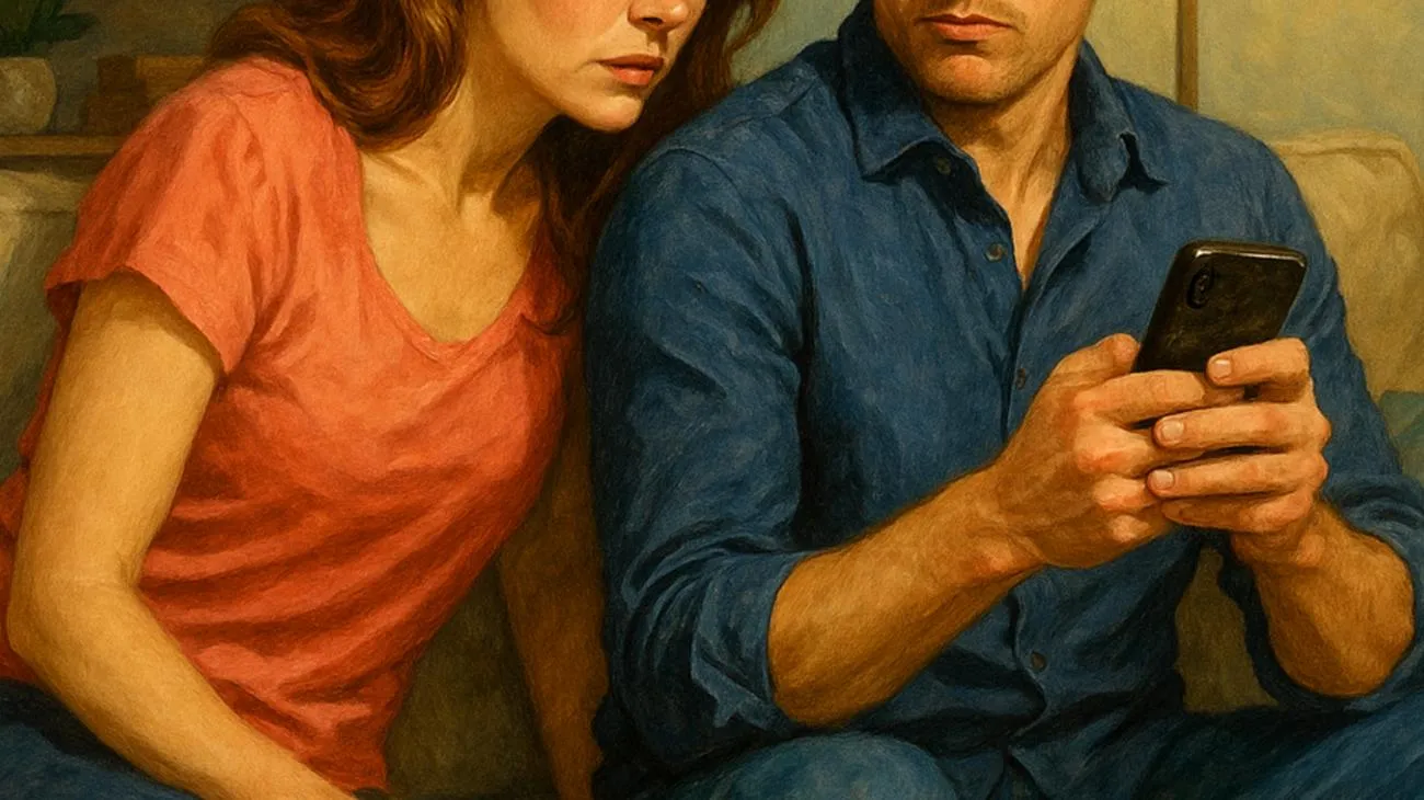 Was bedeutet es, wenn dein Partner plötzlich sein Handy wie Fort Knox behandelt, laut Psychologie? 2025-10-24T09:44:31.502Z"