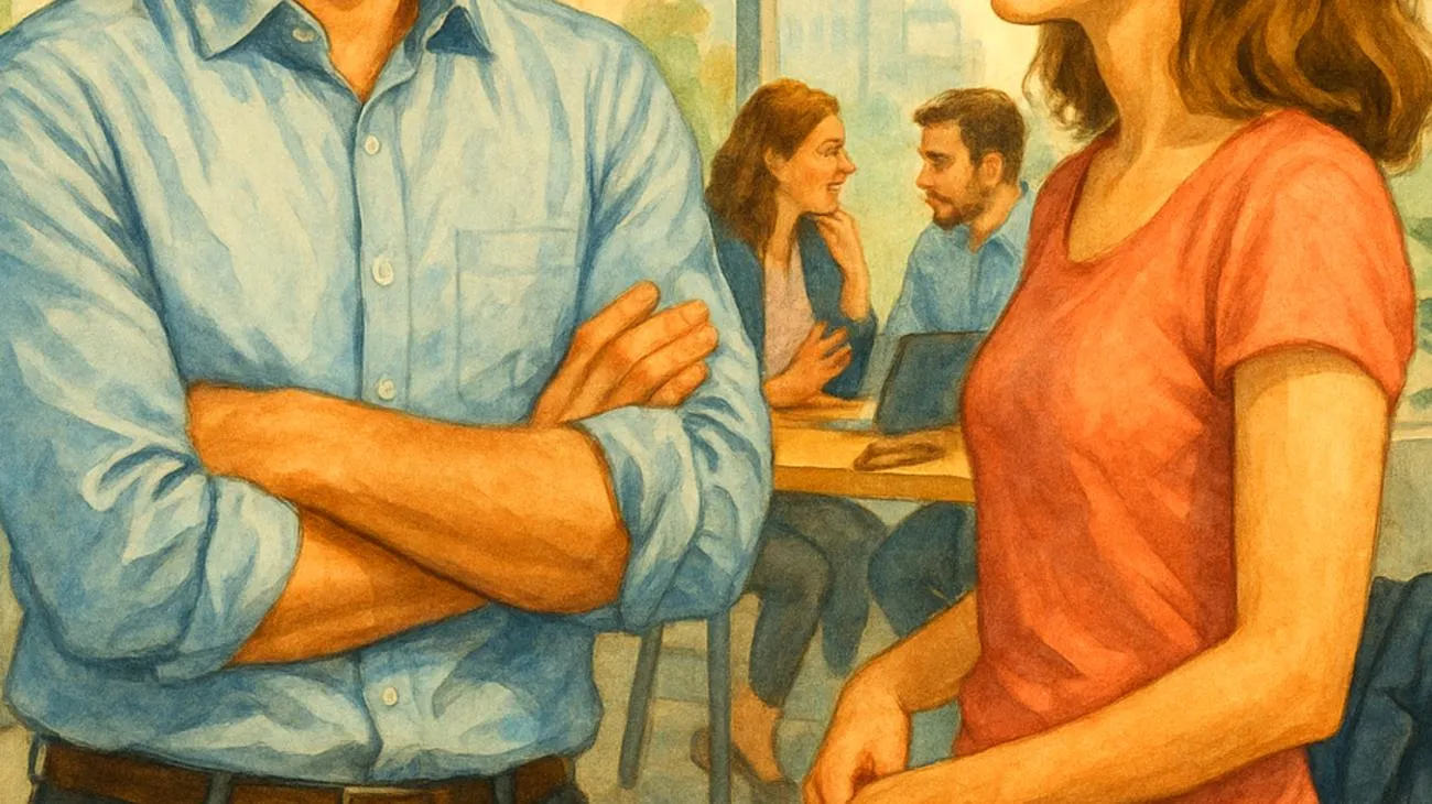 Was bedeutet es, wenn jemand häufig seine Arme verschränkt, laut Psychologie? 2025-10-26T10:41:14.676Z"