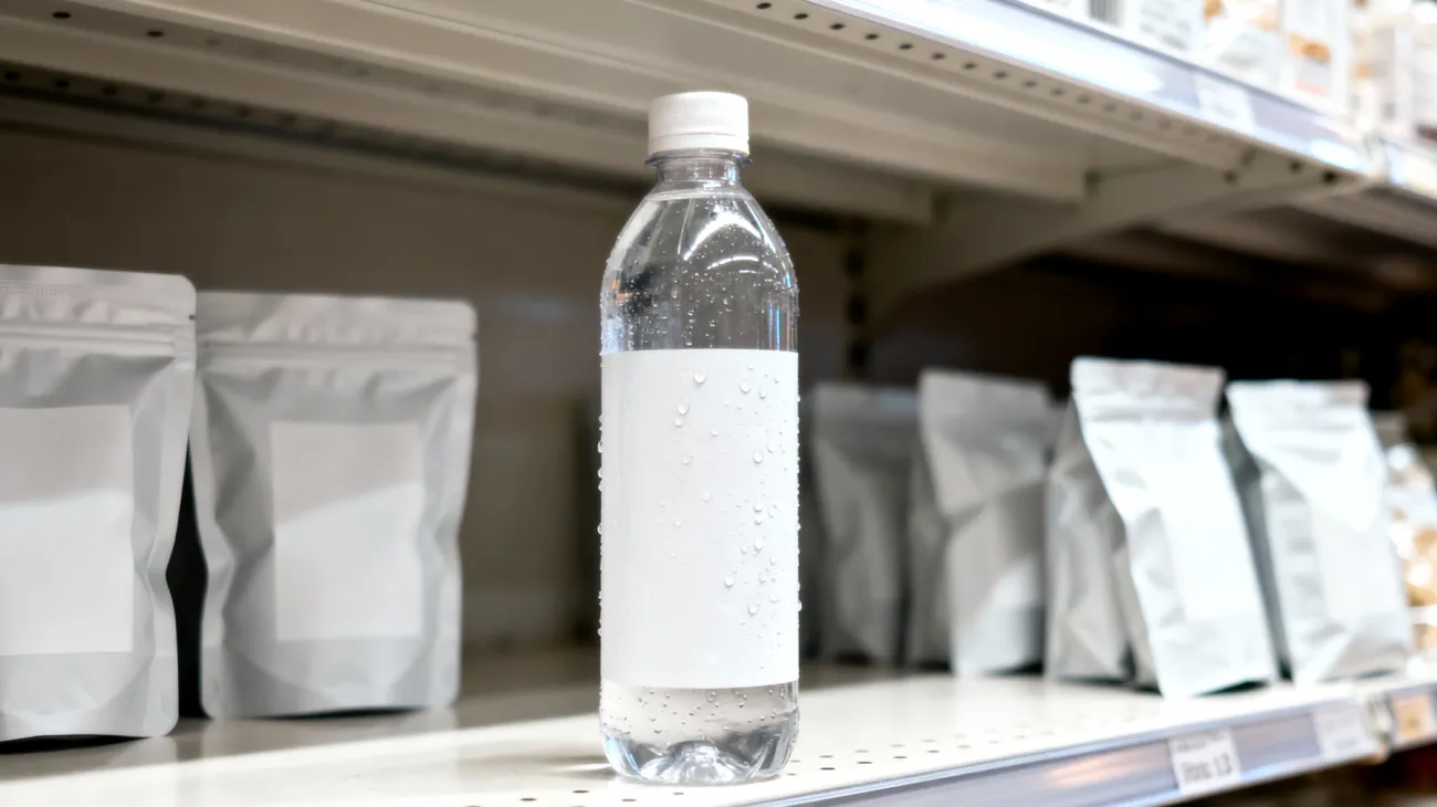 Mineralwasser mit Kohlensäure"