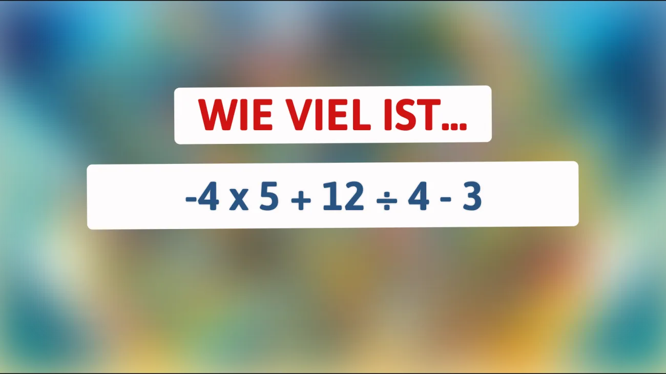 Nur 1% der Menschen kann diese mathematische Herausforderung knacken – gehörst du dazu?"