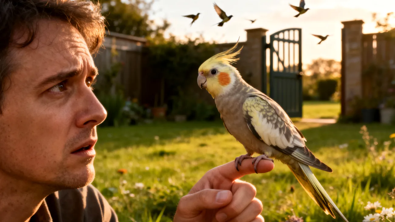 Nymphensittiche benötigen spezielle Trainingsmethoden und Verhaltensübungen im Gartenbereich, da die offene Umgebung Ablenkungen und potenzielle Gefahren mit sich bringt, die das Training erschweren und spezielle Sicherheitsvorkehrungen erfordern"